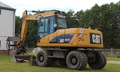 Аренда колесного экскаватора Caterpillar M313D