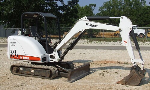 Аренда мини-экскаватора Bobcat 331