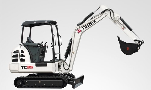 Аренда мини-экскаватора Terex TC35E