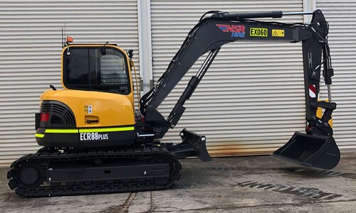 Аренда мини-экскаватора Volvo ECR 88Plus