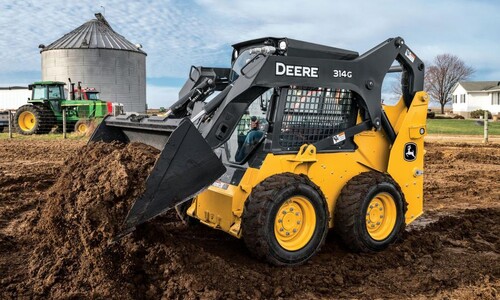 Аренда мини-погрузчика John Deere 314G